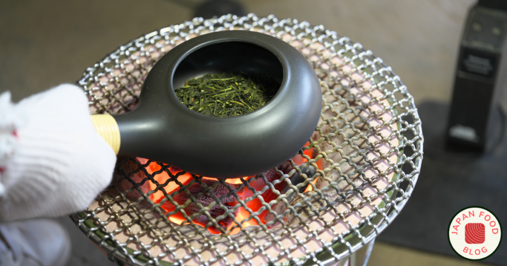How to Make Japanese Hojicha (Roasted Green Tea) 5 roasting green tea to make hojicha